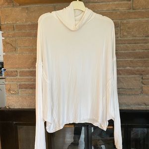 FP We The Free Long Sleeve Cowl Neck Top